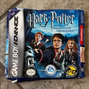 Harry Potter and the Prisoner of Azkaban Game Boy Advance Game W/box